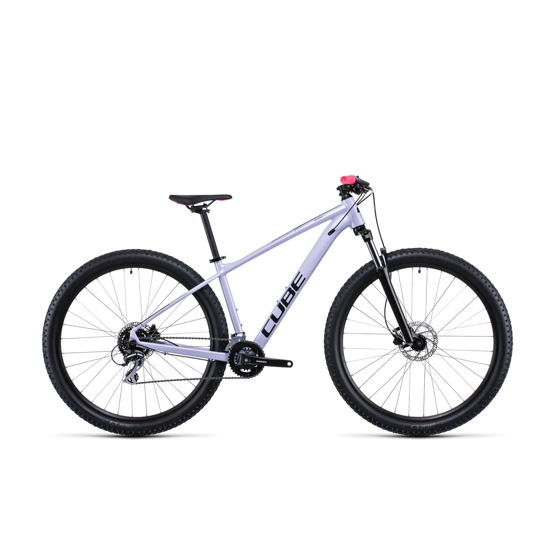 Cube Access EAZ Hardtail Mountain Bike Violetwhite Pink