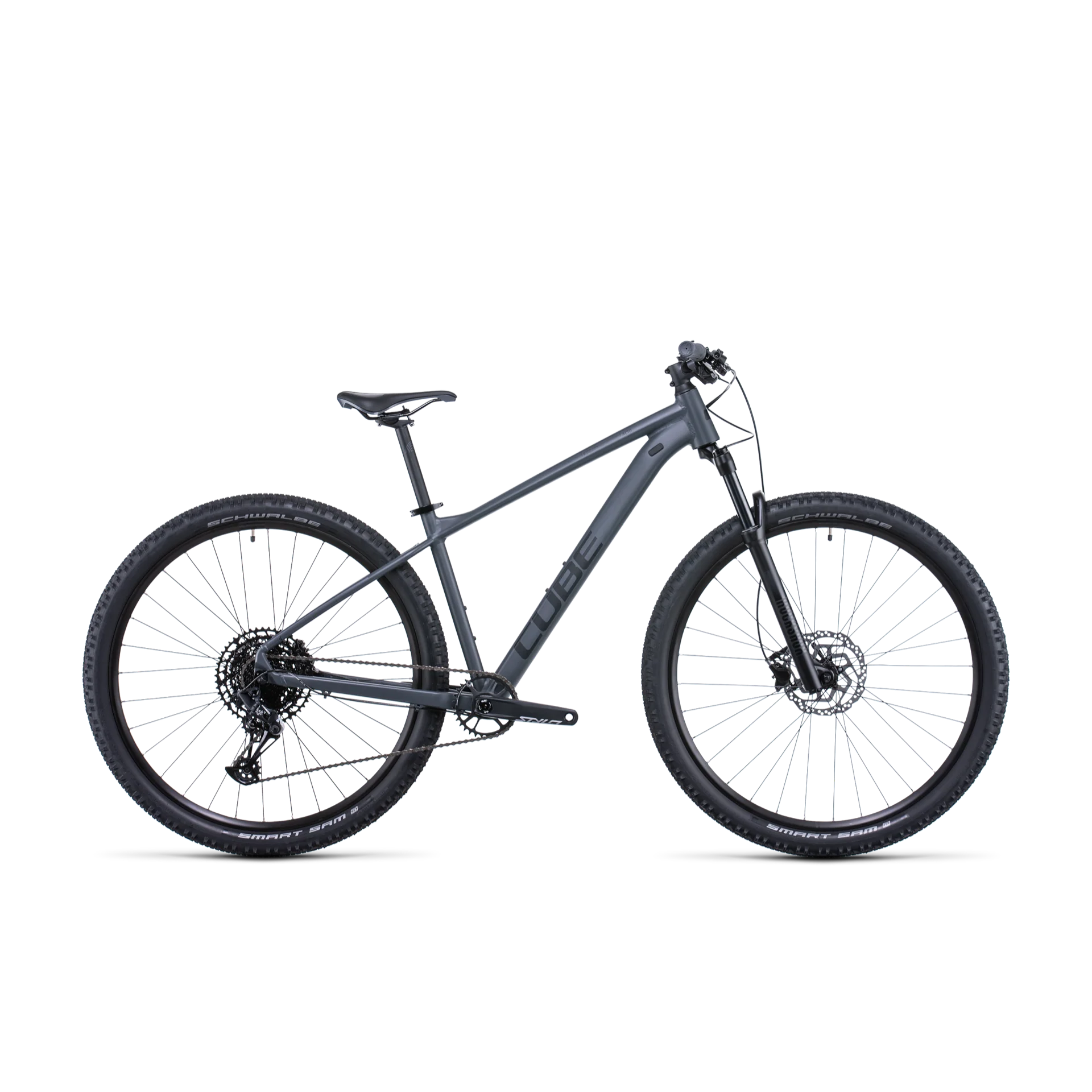 Cube Acid Hardtail Mountain Bike Grey Pearlgrey