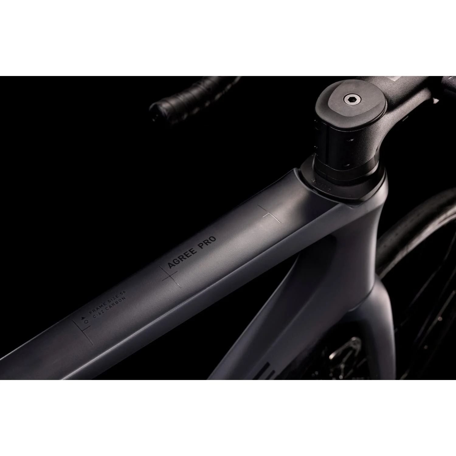 Cube Agree C:62 Pro Road Bike Grey 'n' Carbon - Image 6