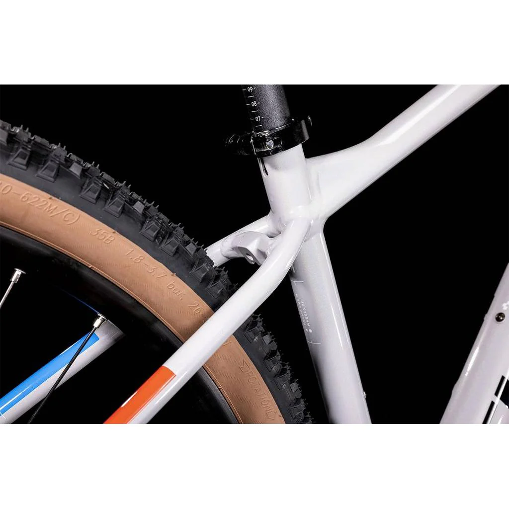 Cube Aim SL Mountain Bike Prisma Grey 'n' Blue 'n' Red - Image 4