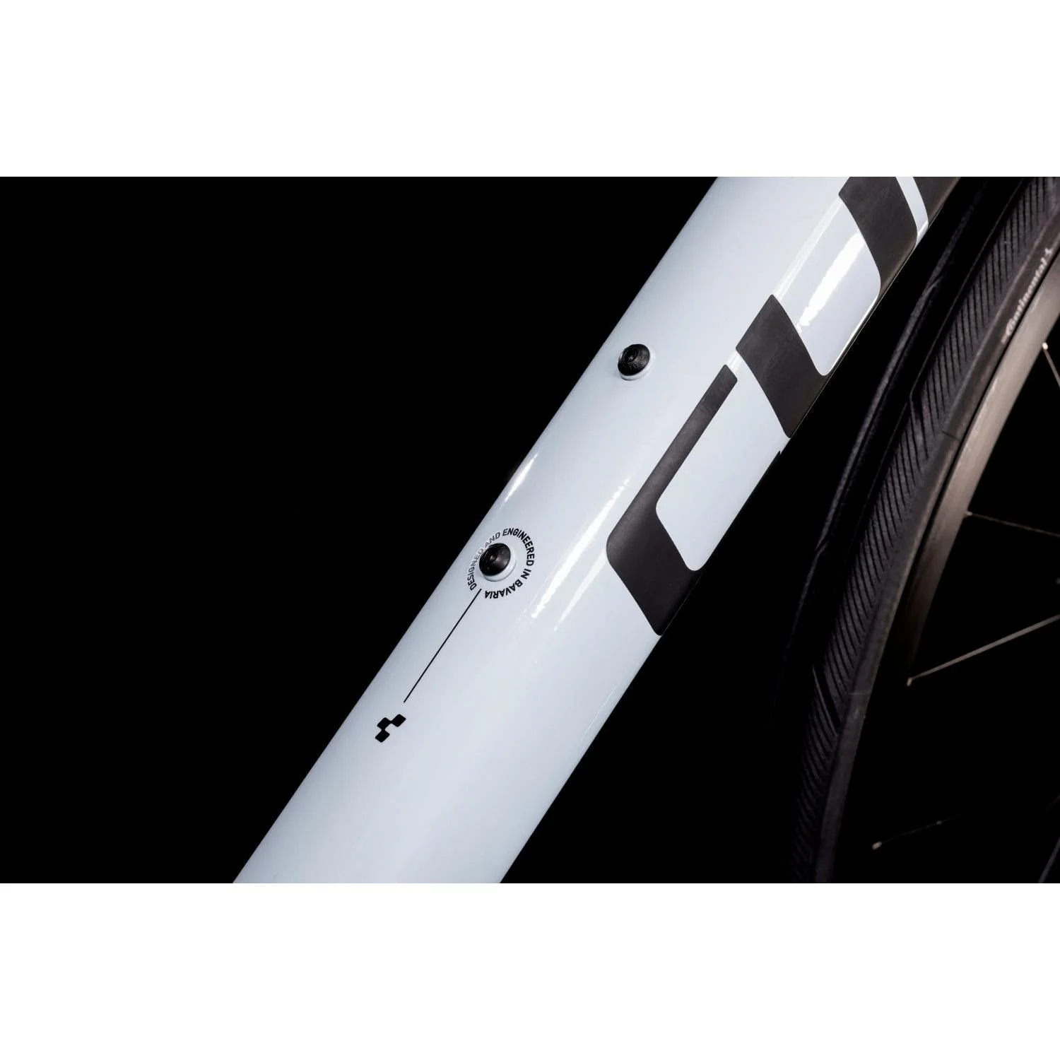Cube Attain Pro Road Bike Sky Grey 'n' Black - Image 4
