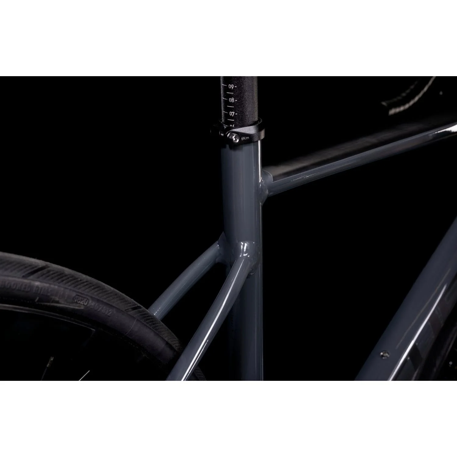 Cube Attain SL Road Bike Grey 'n' Black - Image 4