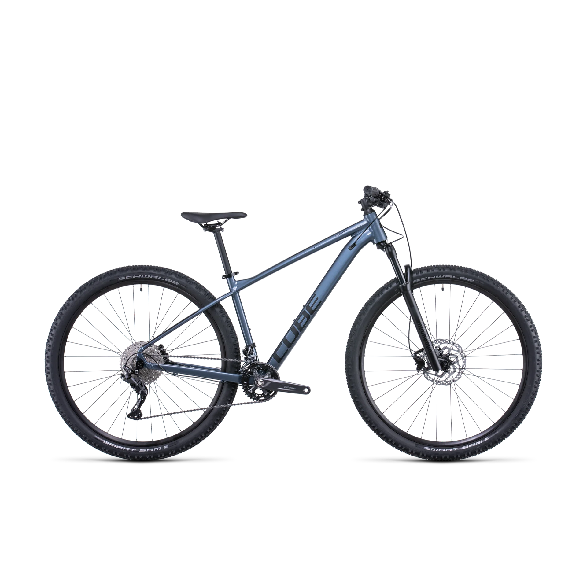 Cube Attention Hardtail Mountain Bike Indigo 'n' Black EURO Spec