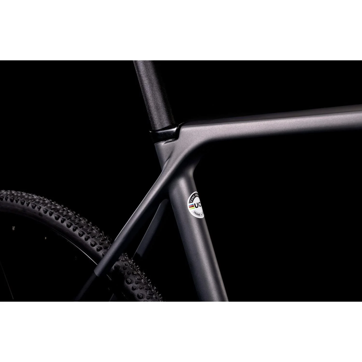 Cube Cross Race C:62 Pro Cyclocross Bike Grey 'n' Red - Image 5