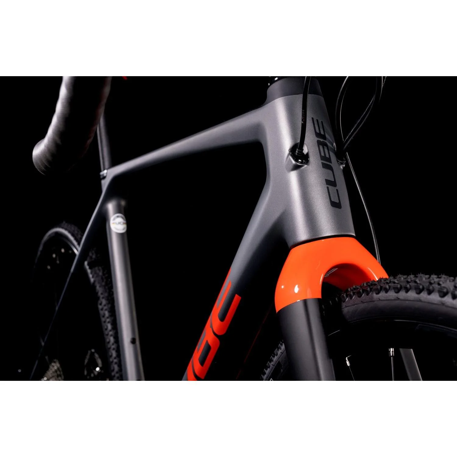 Cube Cross Race C:62 Pro Cyclocross Bike Grey 'n' Red - Image 7