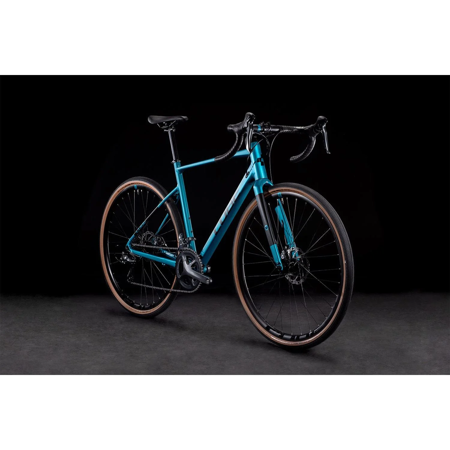 Cube Nuroad Gravel Bike Deep Teal 'n' Black - Image 3
