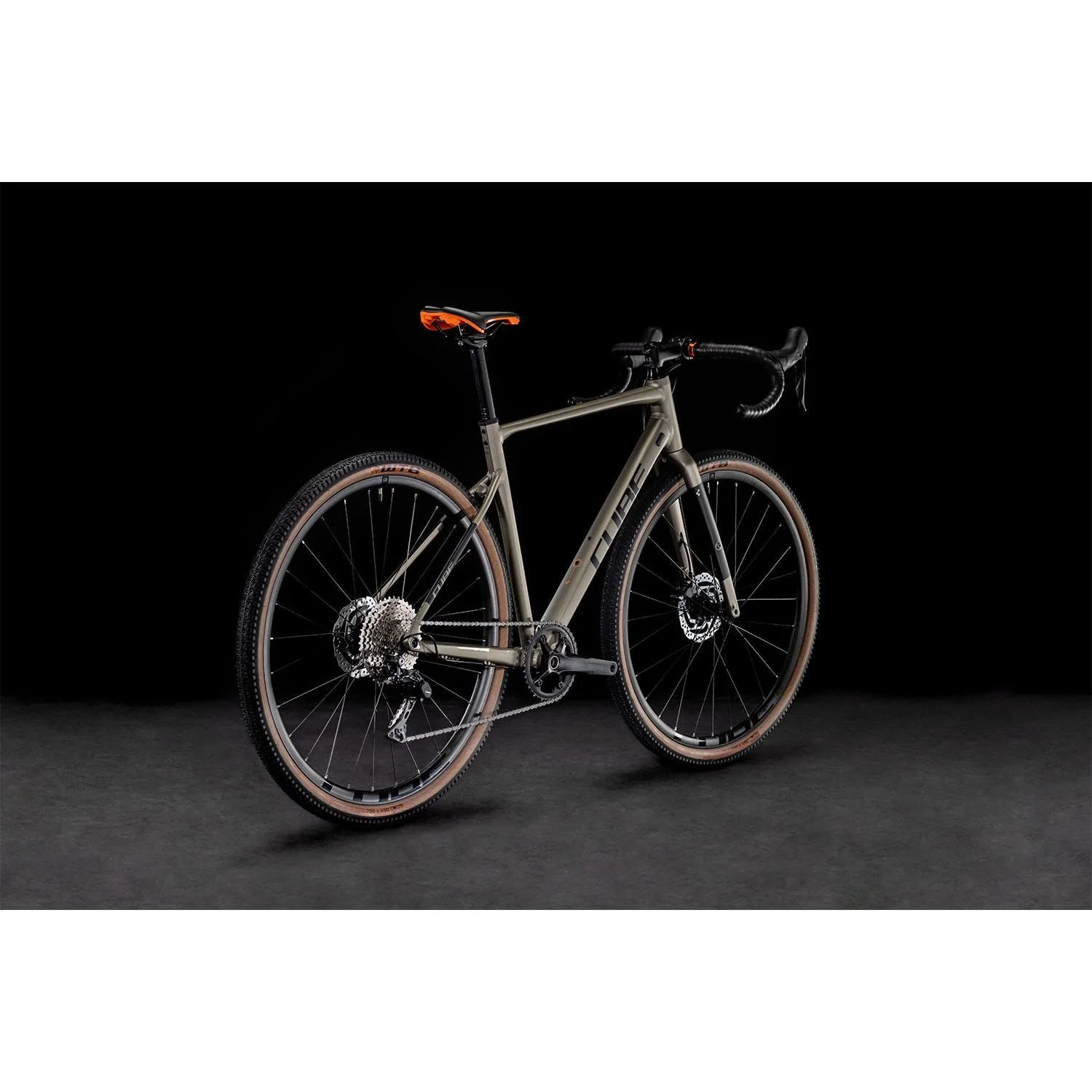 Cube Nuroad EX Gravel Bike Flashstone 'n' Orange - Image 3