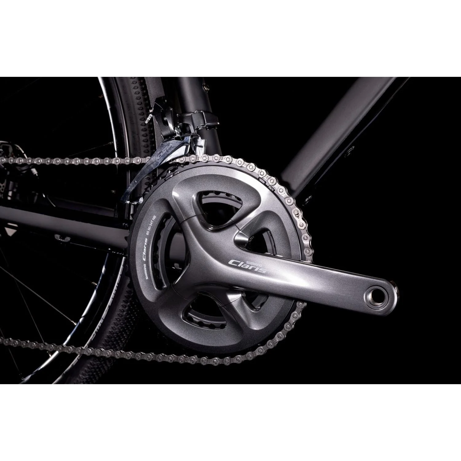Cube Nuroad FE Gravel Bike Black 'n' Metal Grey - Image 7