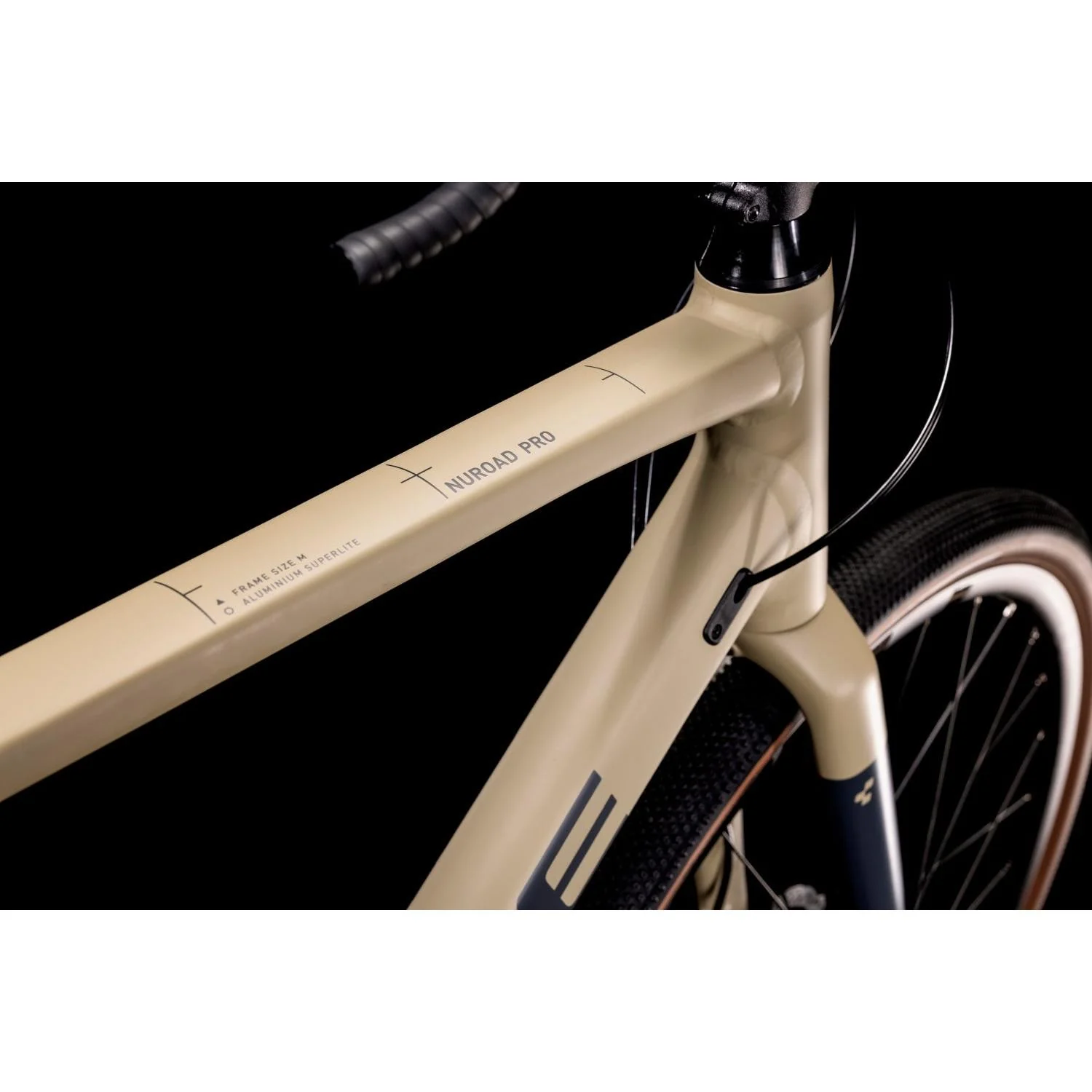 Cube Nuroad Pro Gravel Bike Desert 'n' Grey - Image 4