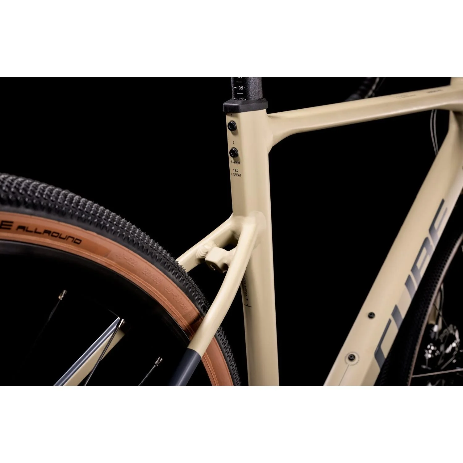 Cube Nuroad Pro Gravel Bike Desert 'n' Grey - Image 5