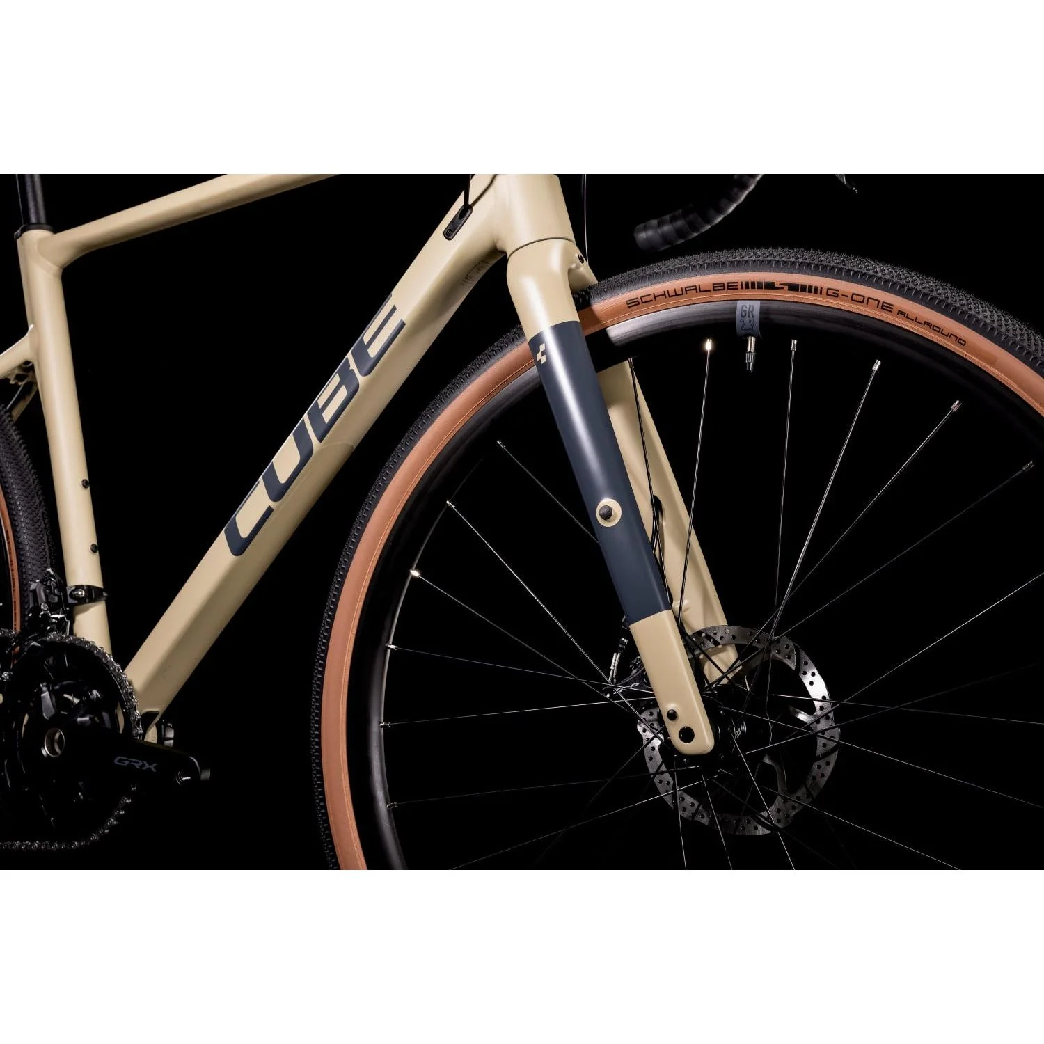 Cube Nuroad Pro Gravel Bike Desert 'n' Grey - Image 7