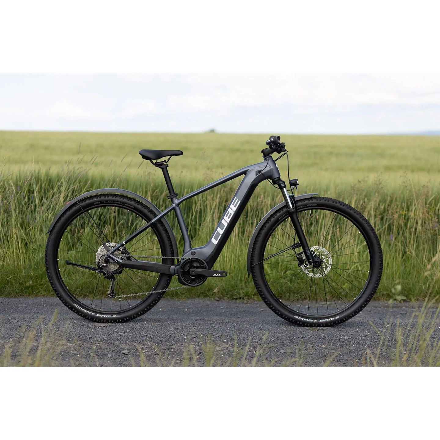 Cube Reaction Hybrid Performance 500 AllRoad Electric Mountain Bike Grey - Image 2