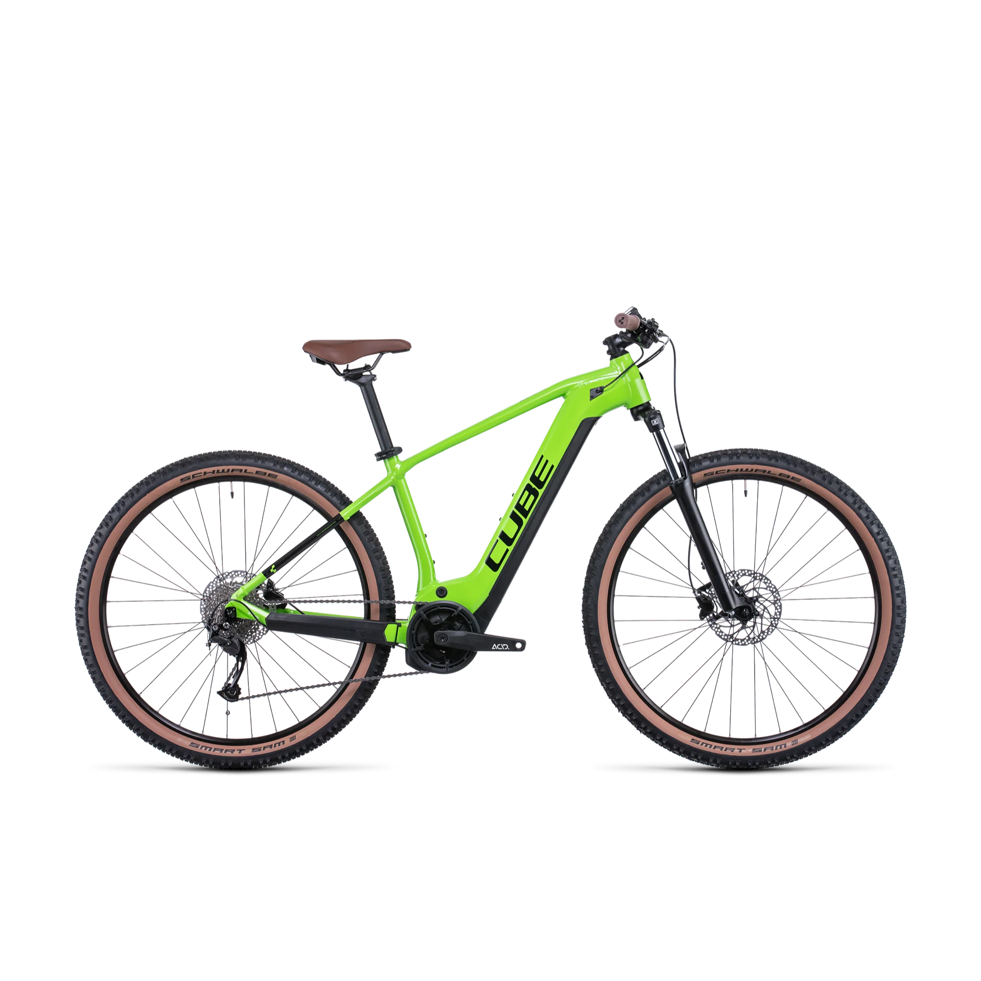 Cube Reaction Hybrid Performance 625 Electric Mountain Bike Shinyapple