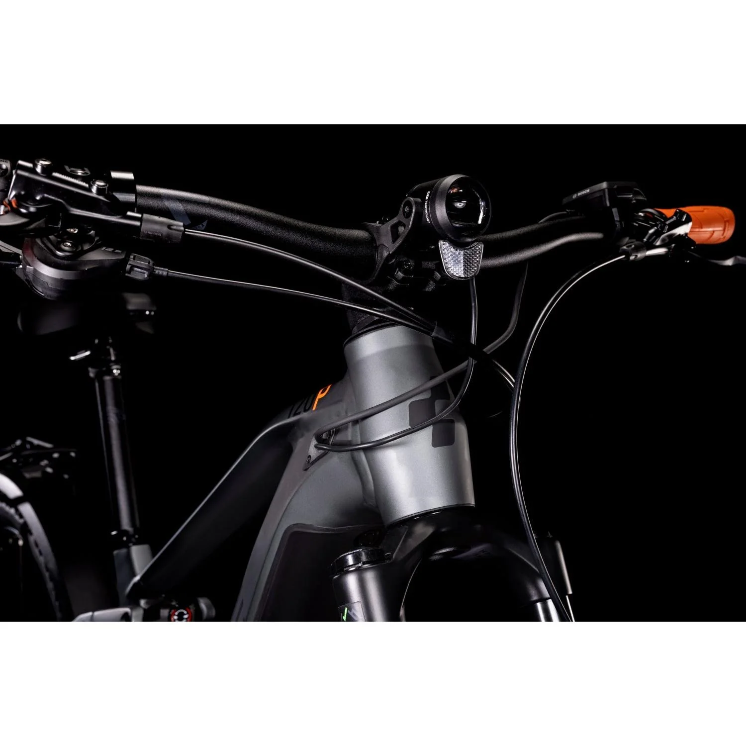 Cube Stereo Hybrid 120 Pro All Road 625 Dual Suspension Mountain Bike Grey 'n' Orange - Image 3