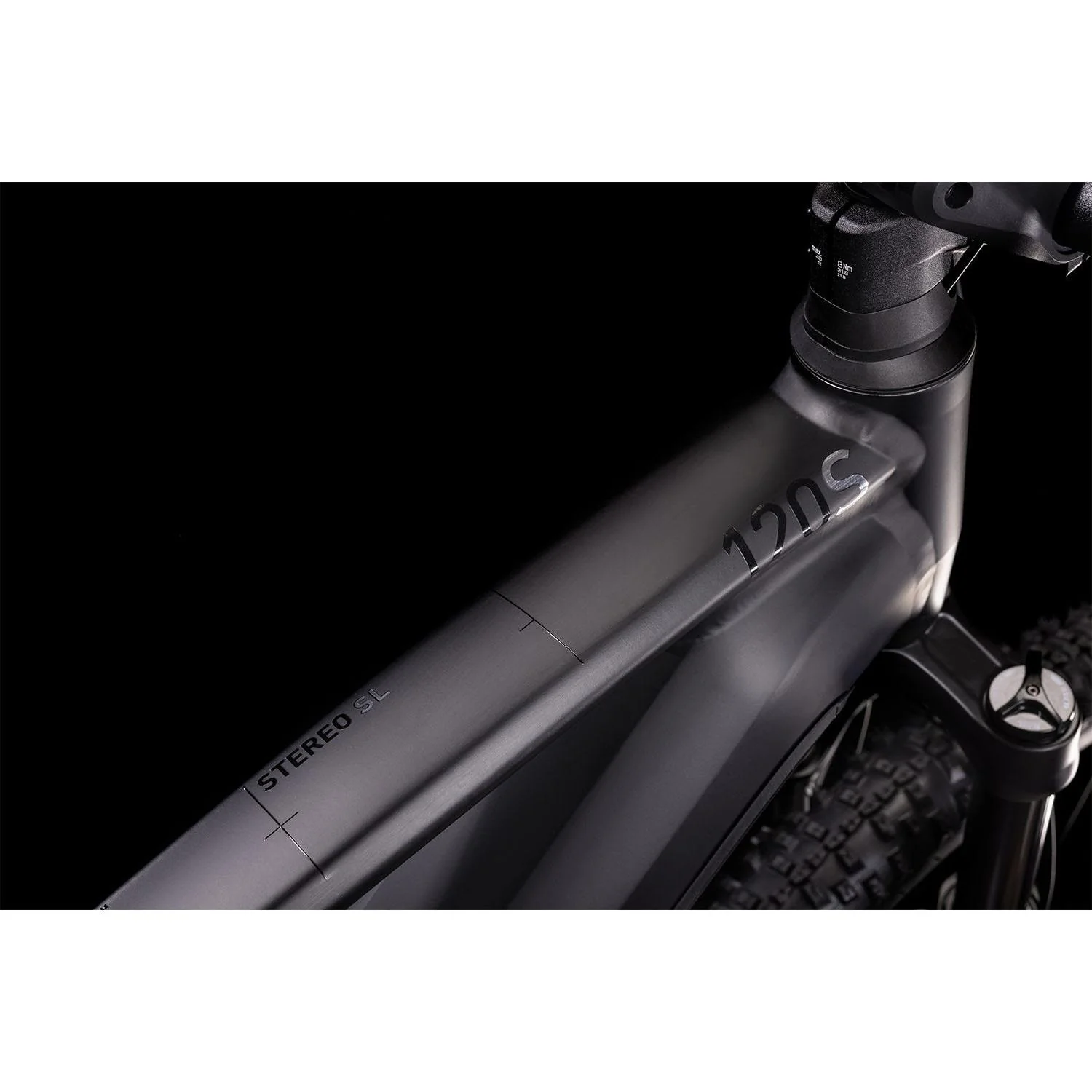 Cube Stereo Hybrid 120 SL 750 Electric Dual Suspension Mountain Bike Black 'n' Metal - Image 3