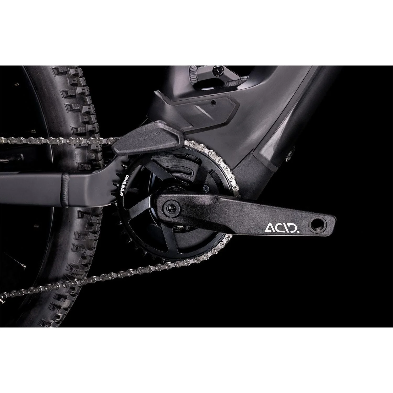 Cube Stereo Hybrid 120 SL 750 Electric Dual Suspension Mountain Bike Black 'n' Metal - Image 6