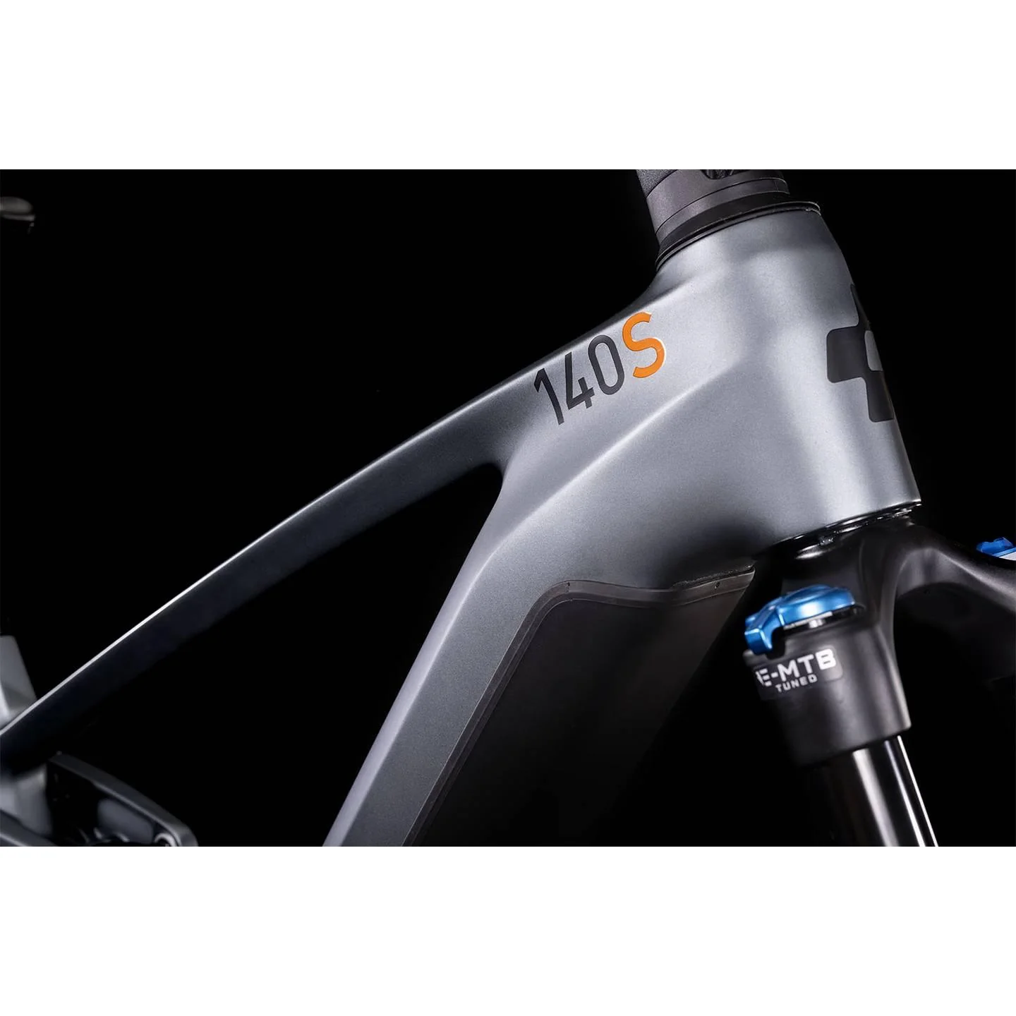 Cube Stereo Hybrid 140 HPC SL 750 Electric Dual Suspension Mountain Bike 29'' Grey 'n' Orange - Image 4