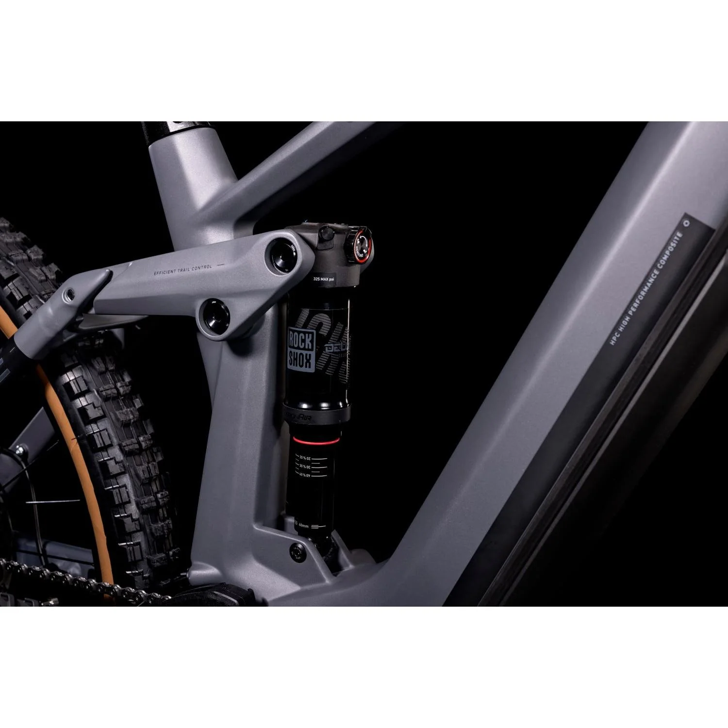 Cube Stereo Hybrid 160 HPC Race 625 Dual Suspension Mountain Bike 27.5'' Grey - Image 4