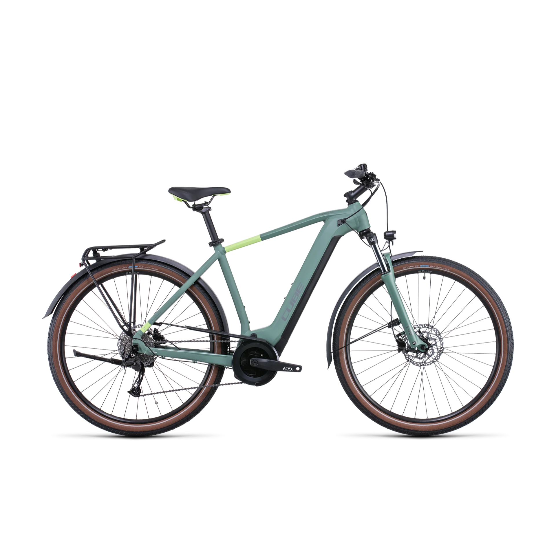 Cube Touring Hybrid ONE 400 Hybrid Bike Green 'n' Sharpgreen