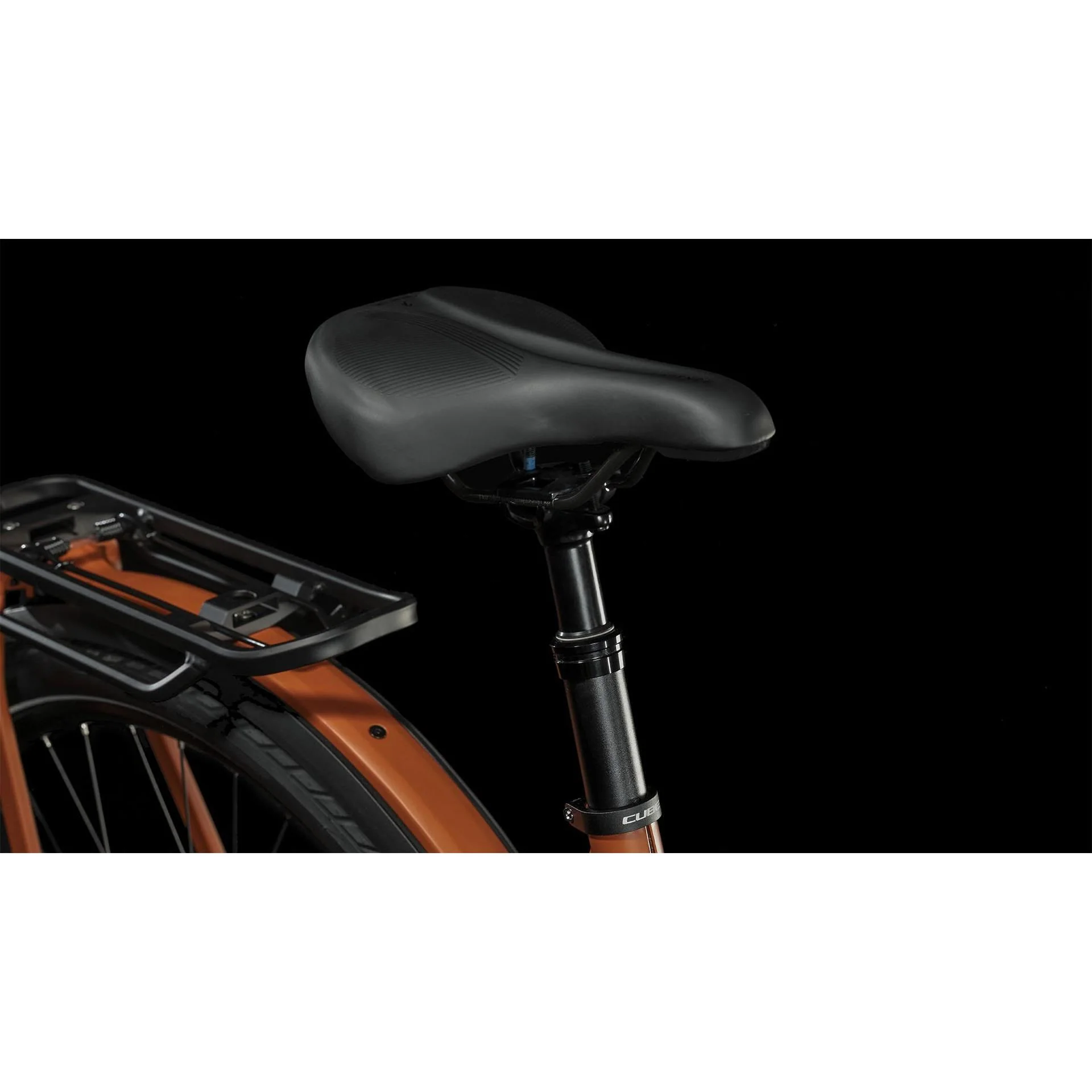 Cube Kathmandu Hybrid EXC 750 Easy Entry Electric Hybrid Bike Red n Black - Image 6