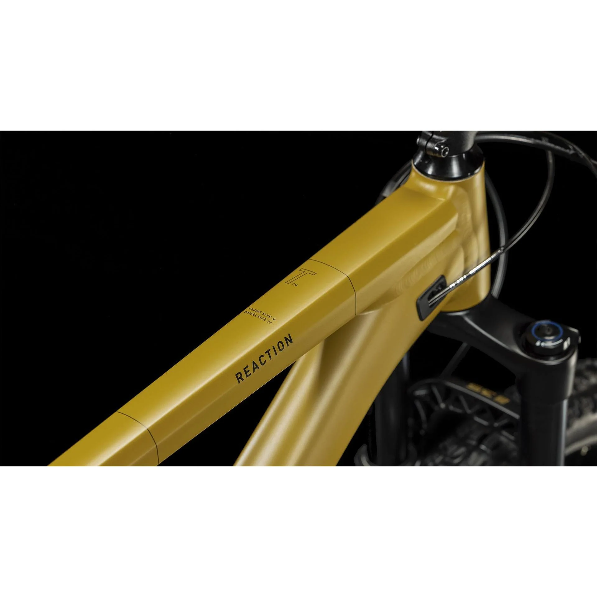 Cube Reaction TM Hardtail Mountain Bike Caramel 'n' Black - Image 3