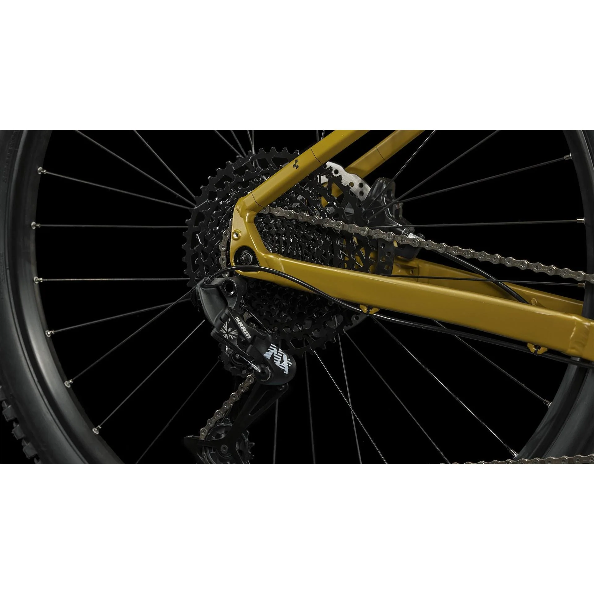 Cube Reaction TM Hardtail Mountain Bike Caramel 'n' Black - Image 5