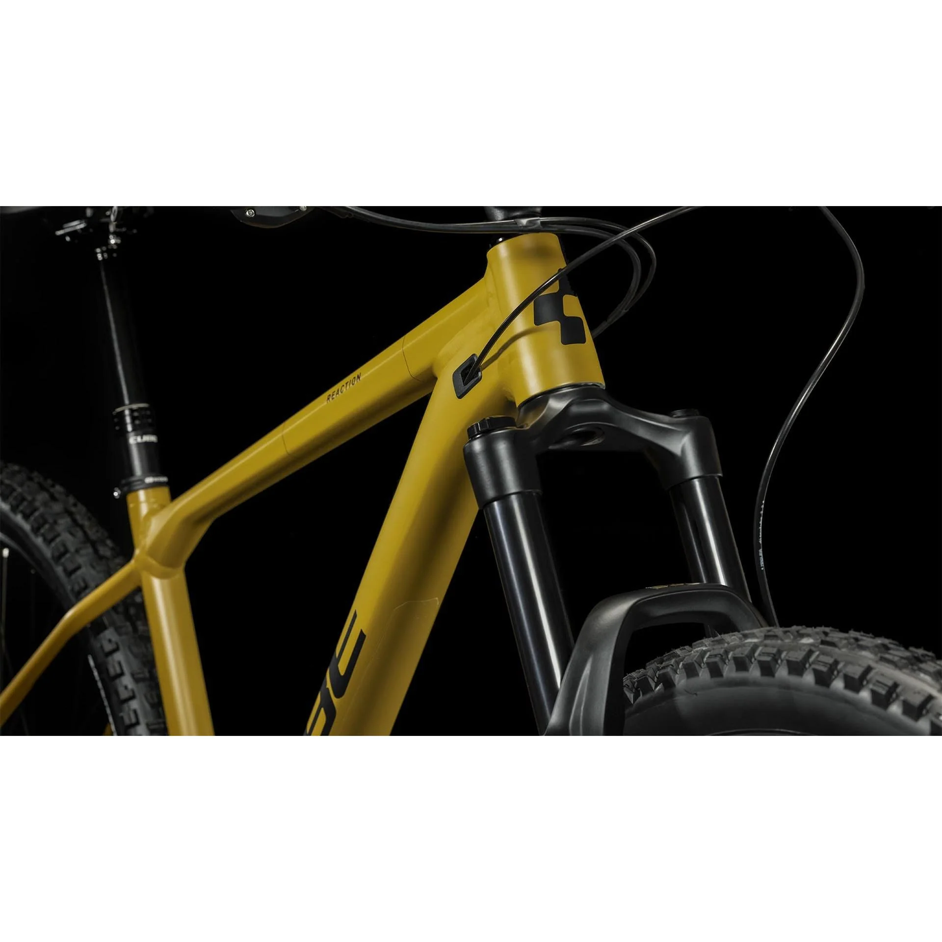 Cube Reaction TM Hardtail Mountain Bike Caramel 'n' Black - Image 7
