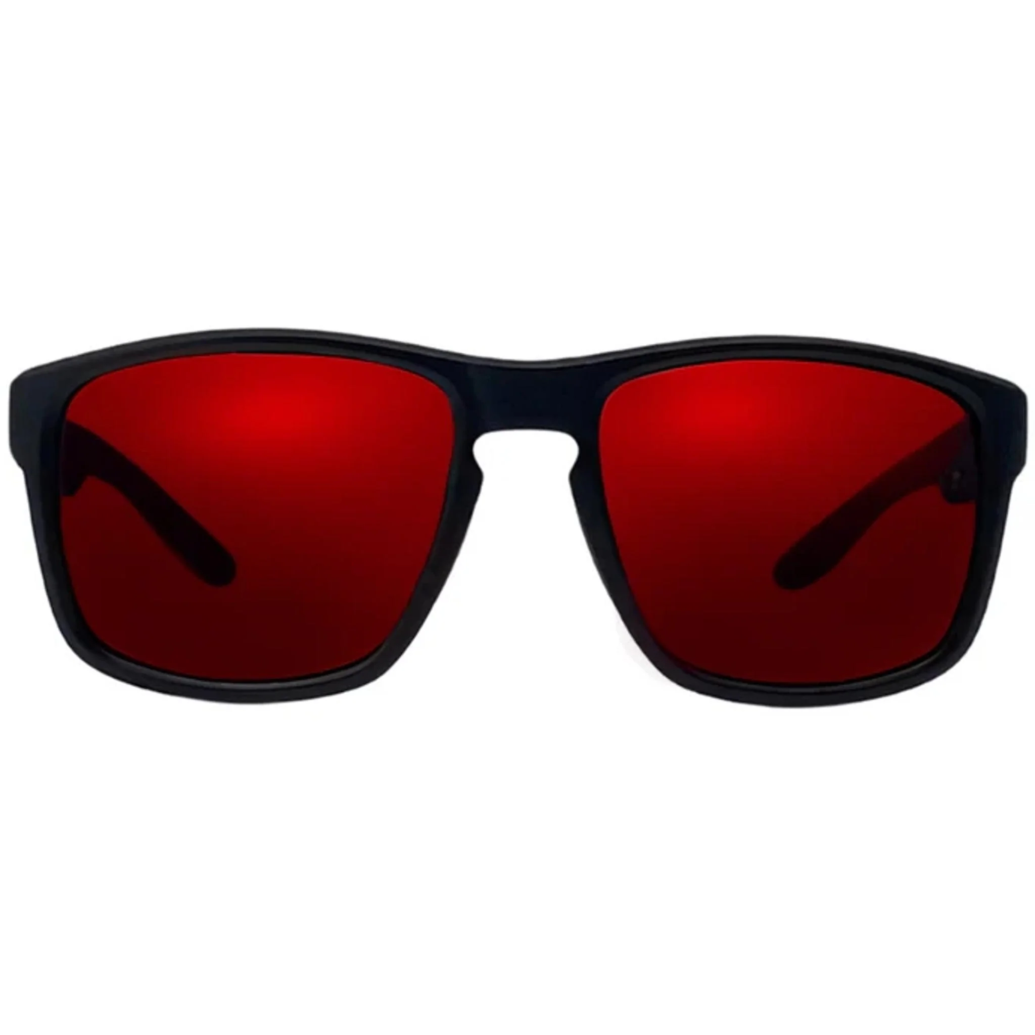 Cykal Pursuit Sunglasses Matte Black - Red Flash Polarised Lens - Image 2