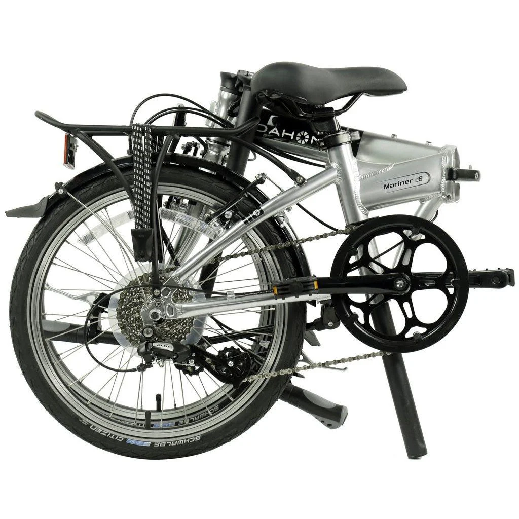Dahon Mariner D8 Folding Bike Silver - Image 2