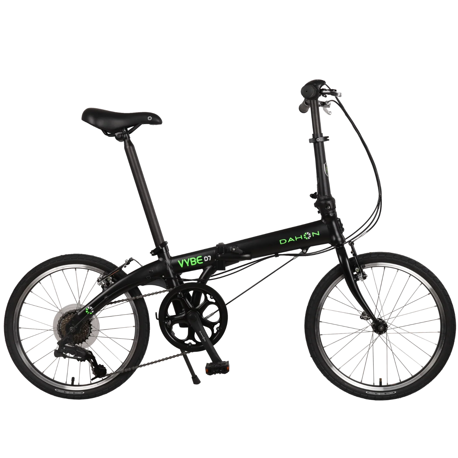 Dahon Vybe D7 Folding Bike Black/Green