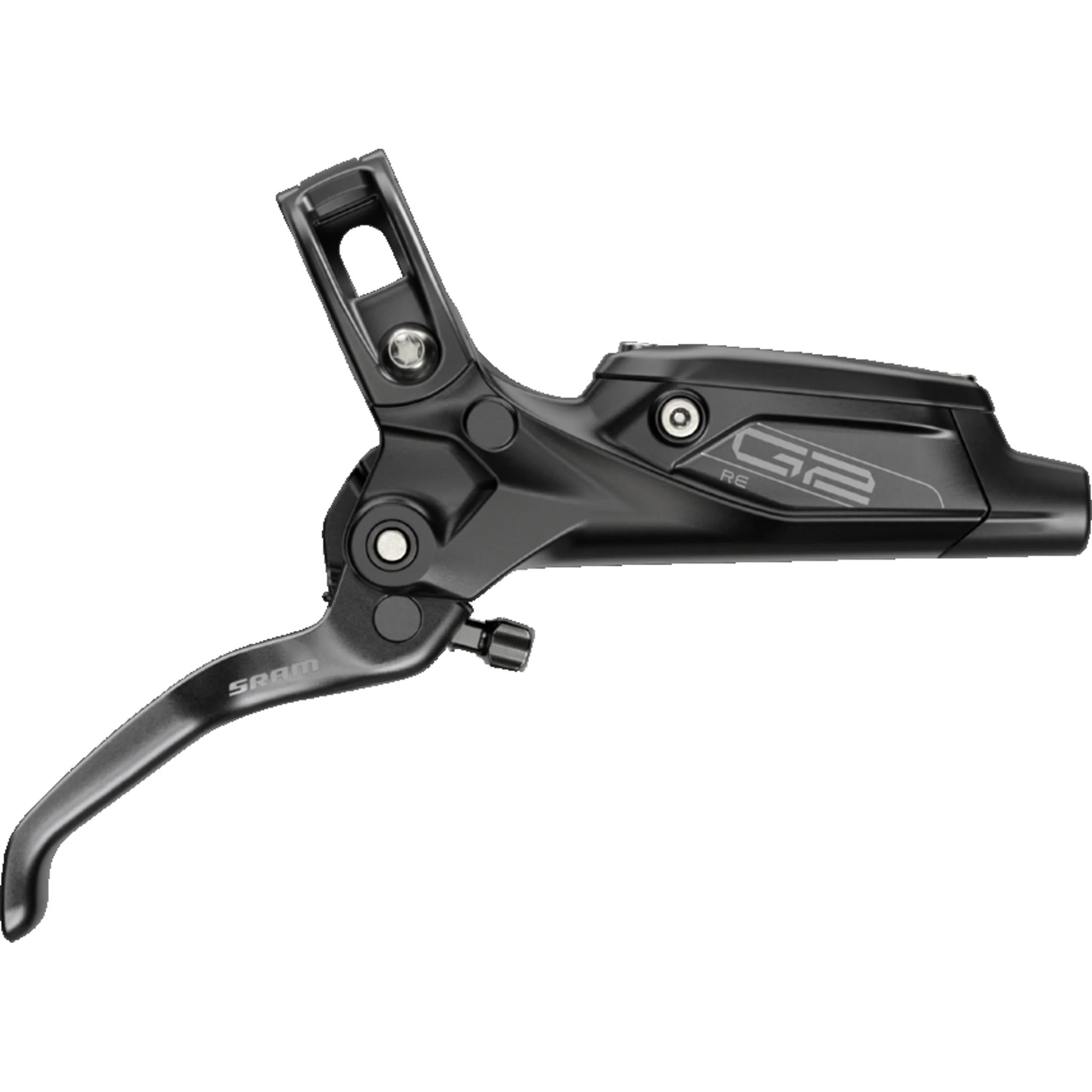 SRAM G2 RE Hydraulic MTB Rear Disc Brake Assembly 2000mm Gloss Black - Image 4