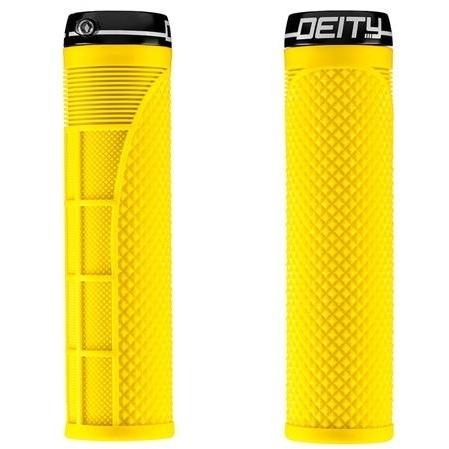 Deity Megattack Lock On Grips Yellow