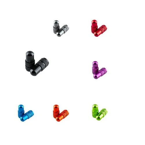 Deity Presta Valve Cap Blue (Pair) - Image 2