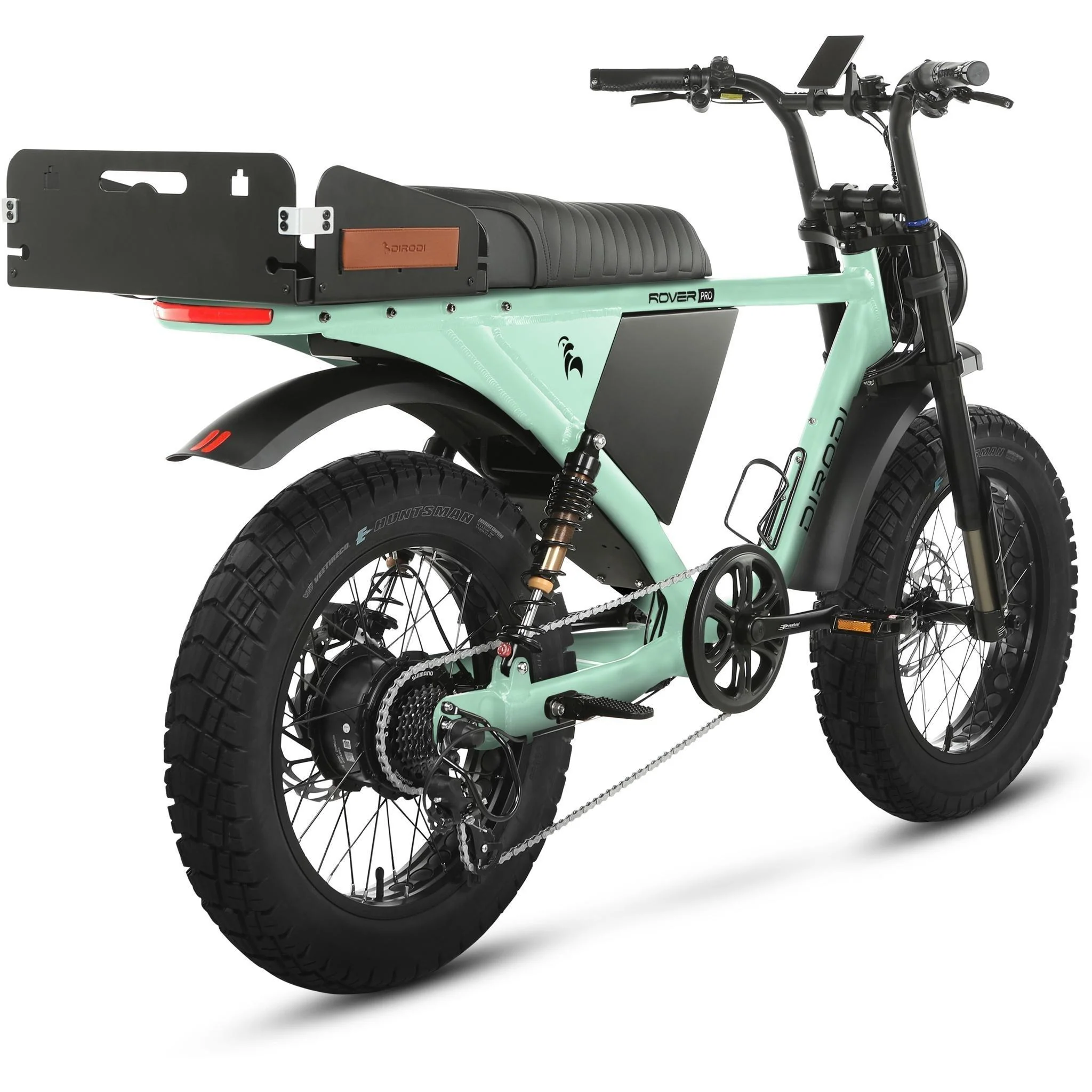 DiroDi Rover Pro 250W Electric Fat Bike Seafoam Green - Image 3