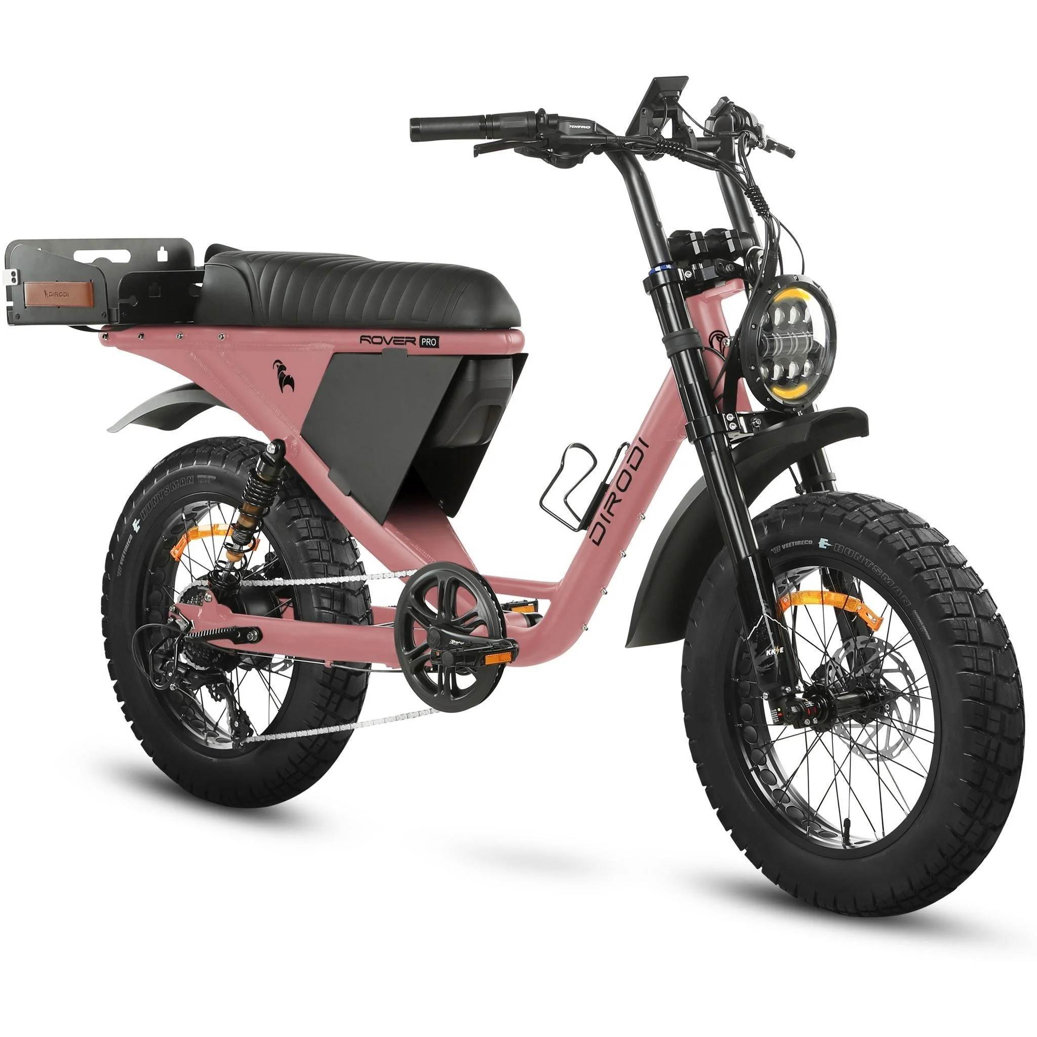 DiroDi Rover Pro ST 250W Electric Fat Bike Bubblegum Pink - Image 2