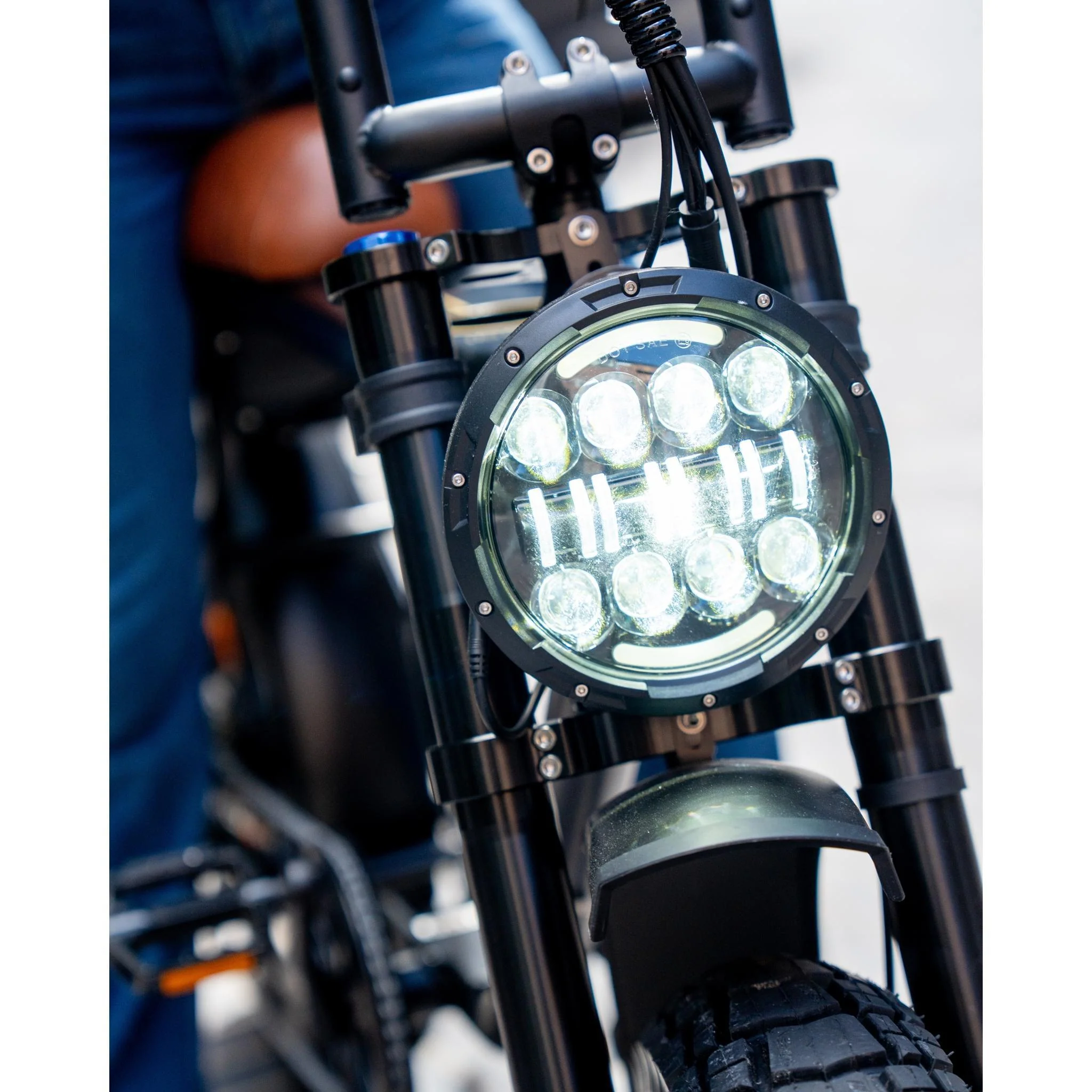 DiroDi Rover Gen 6 250W Electric Fat Bike Matte Blue - Image 5