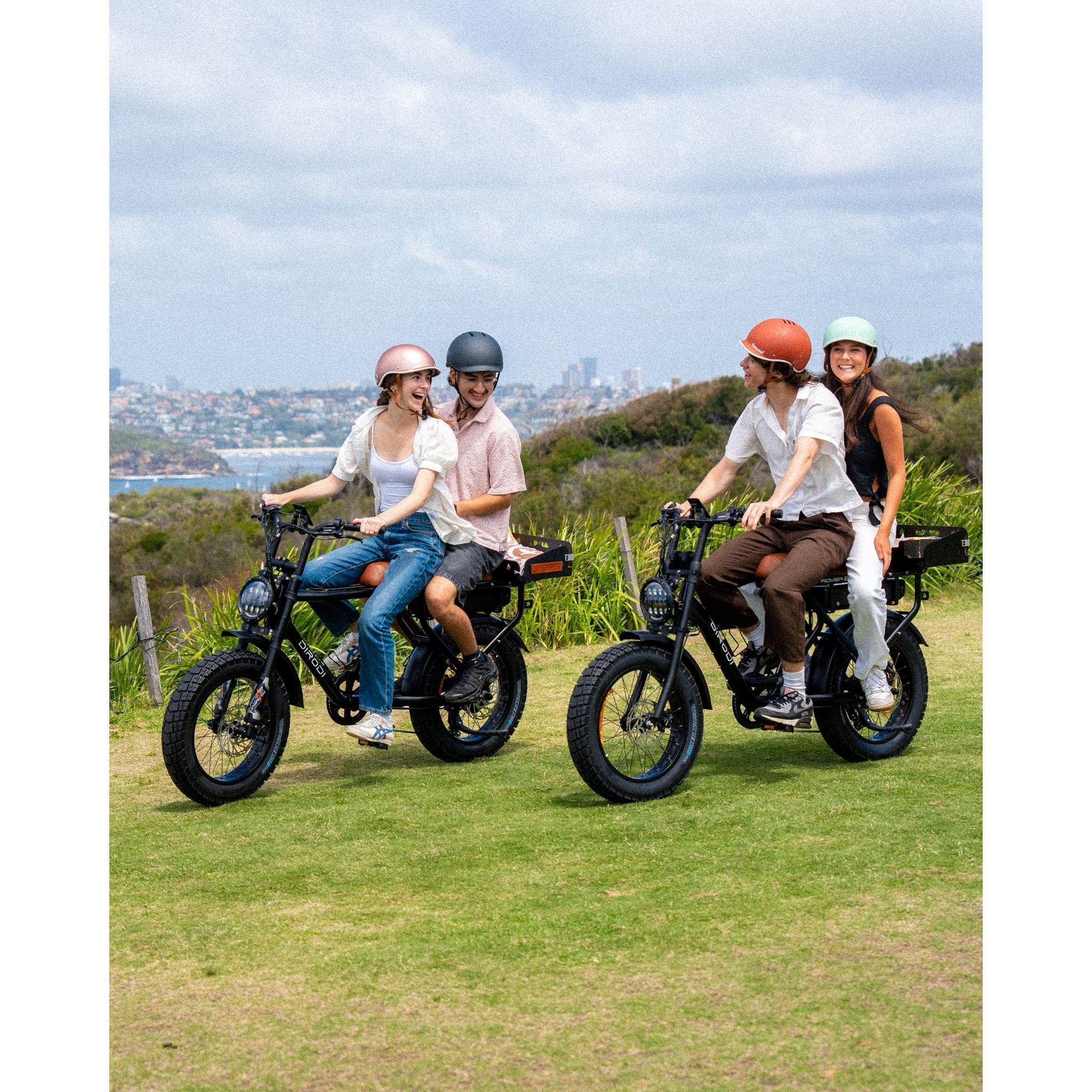 DiroDi Rover Gen 6 ST 250W Electric Fat Bike Matte Blue - Image 3