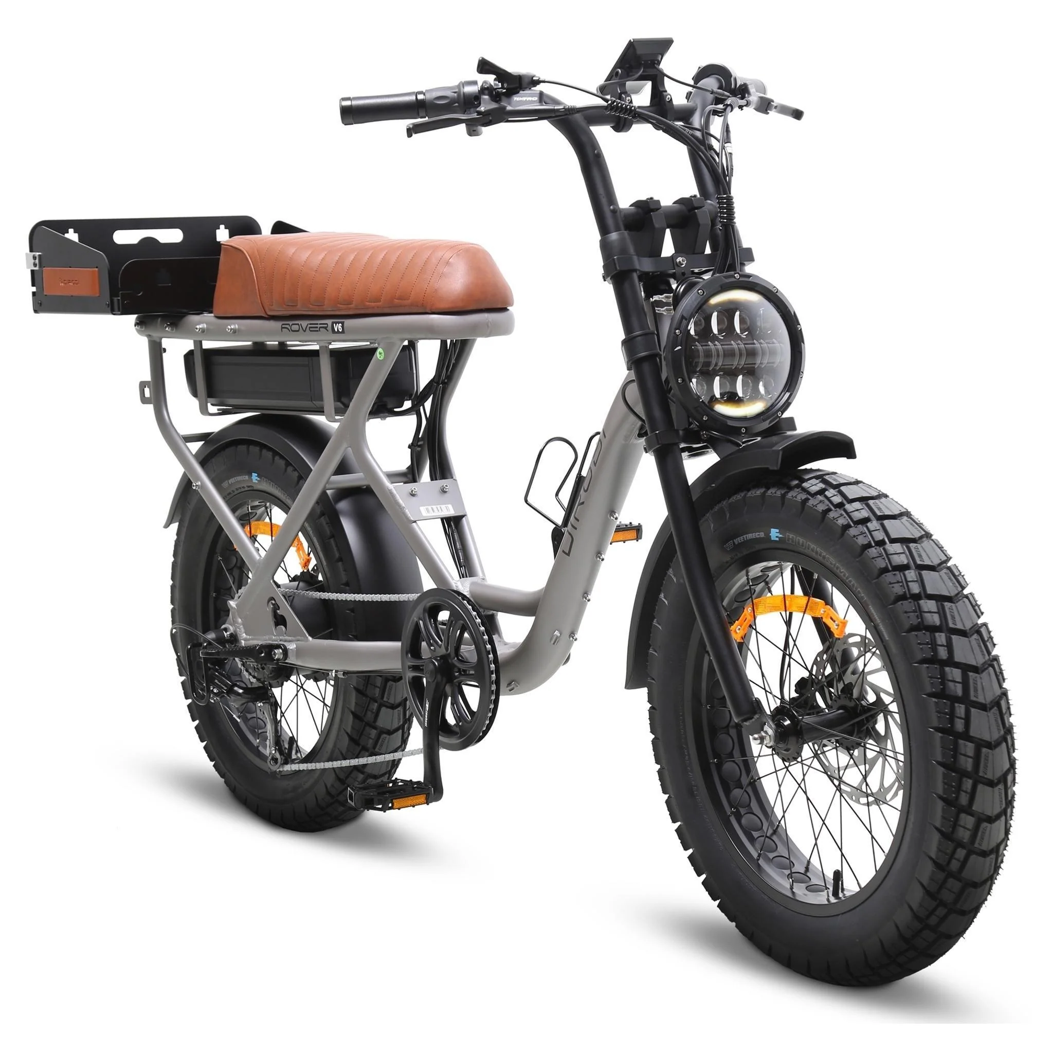 DiroDi Rover Gen 6 ST 250W Electric Fat Bike Matte Grey - Image 5