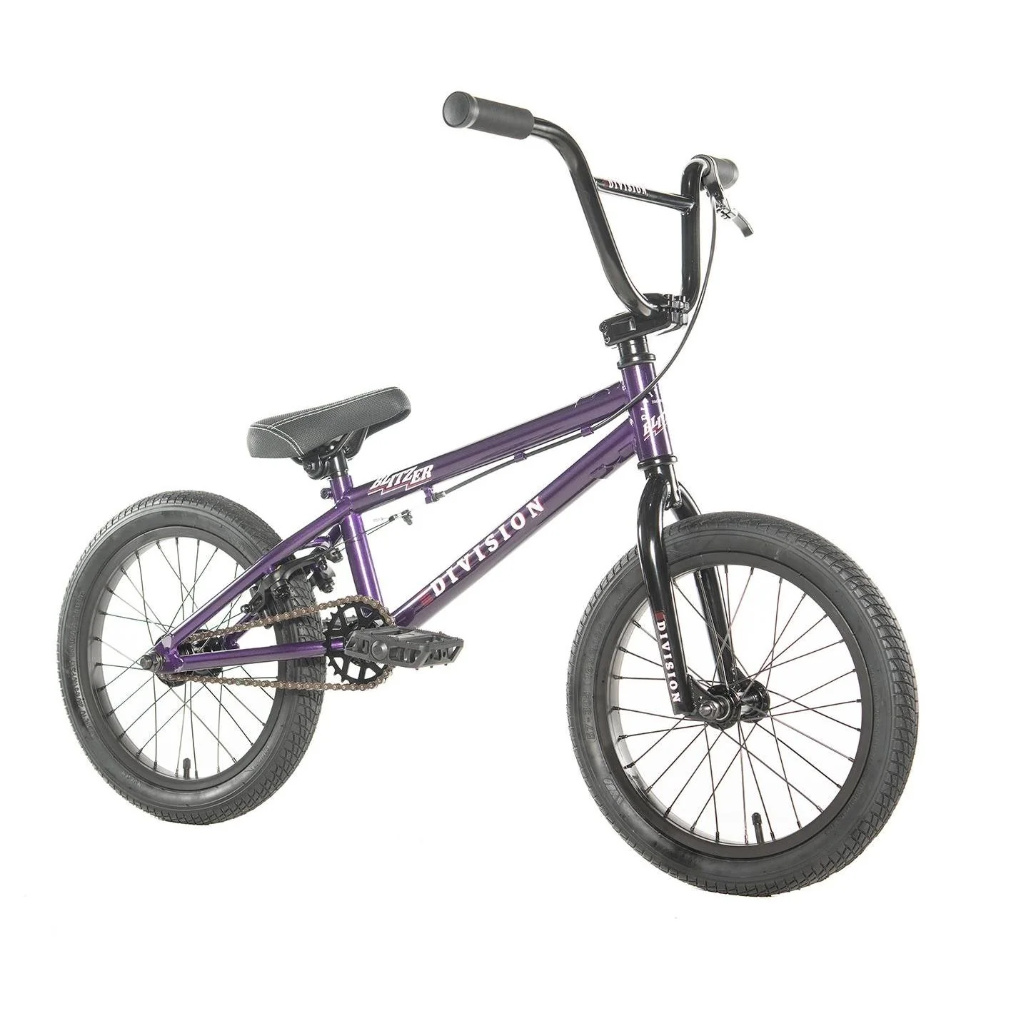 Division Blitzer 16'' BMX Bike Metal Purple - Image 2