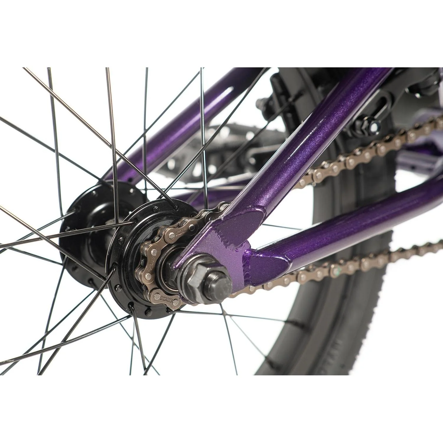 Division Blitzer 16'' BMX Bike Metal Purple - Image 7