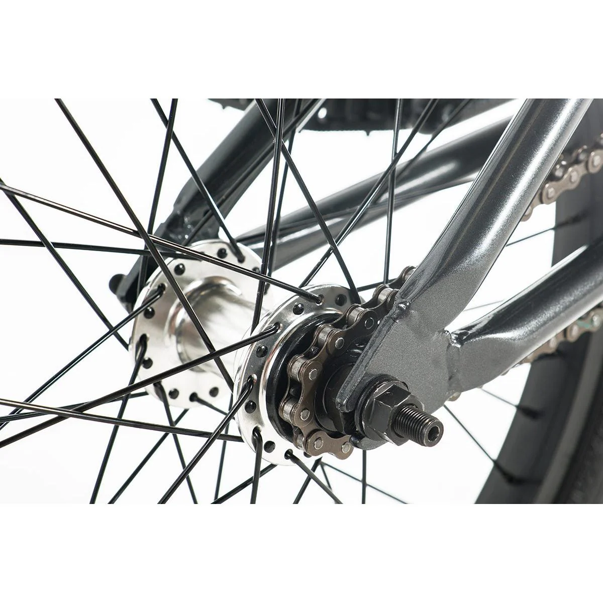 Division Blitzer 18'' BMX Bike Grey - Image 6