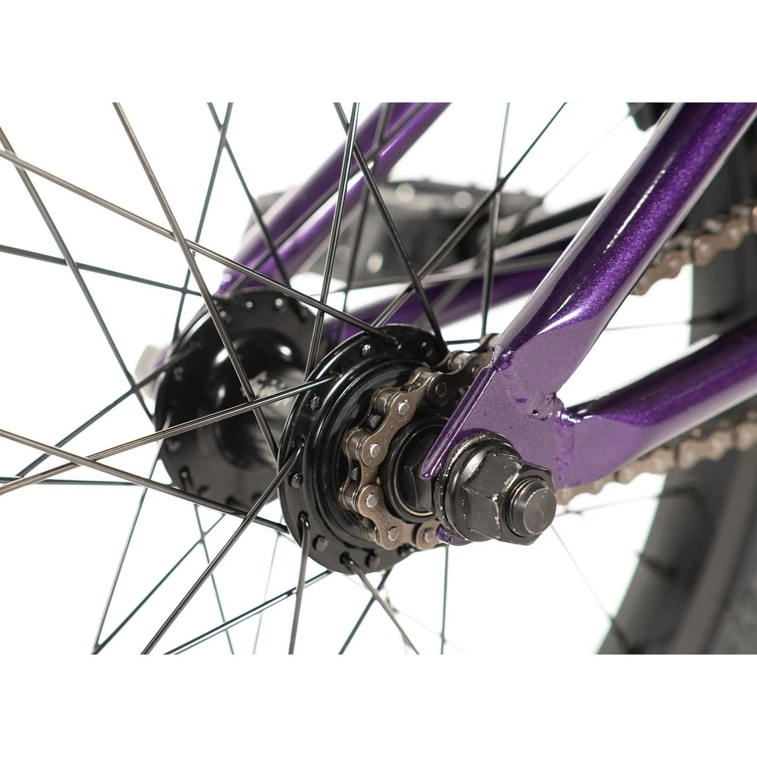Division Blitzer 18'' BMX Bike Metal Purple - Image 2