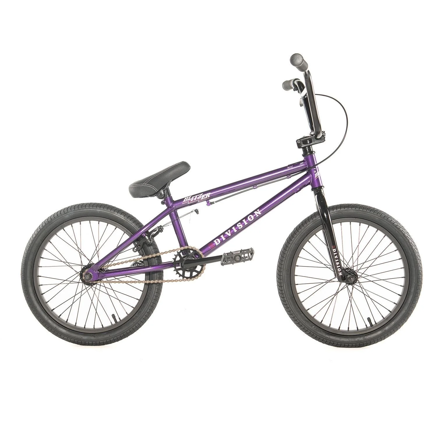 Division Blitzer 18'' BMX Bike Metal Purple - Image 5