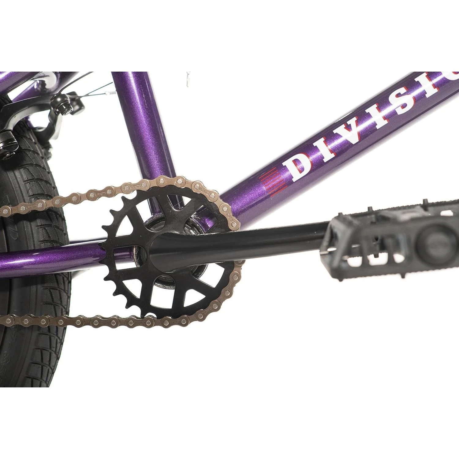 Division Blitzer 18'' BMX Bike Metal Purple - Image 6