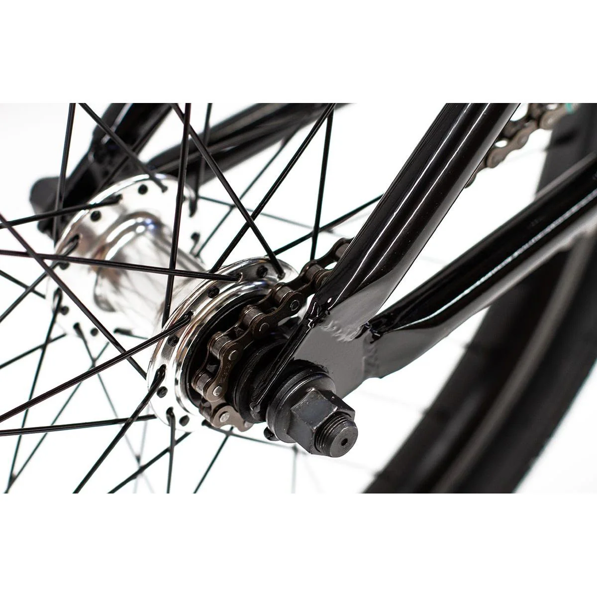 Division Brookside 20'' BMX Bike Black/Purple Fade - Image 3
