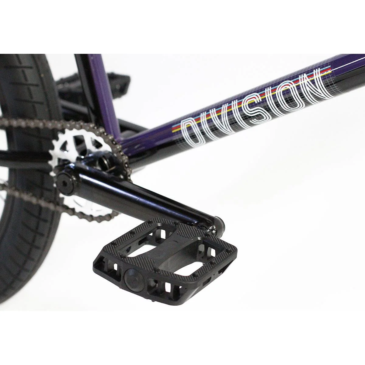 Division Fortiz 20'' BMX Bike Black/Purple - Image 7