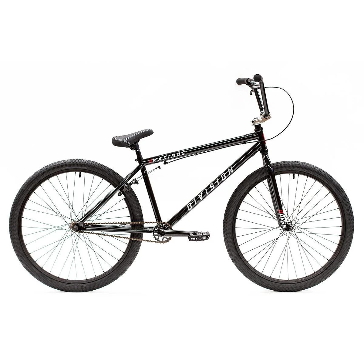 Division Maximus 26'' BMX Bike Black/Chrome