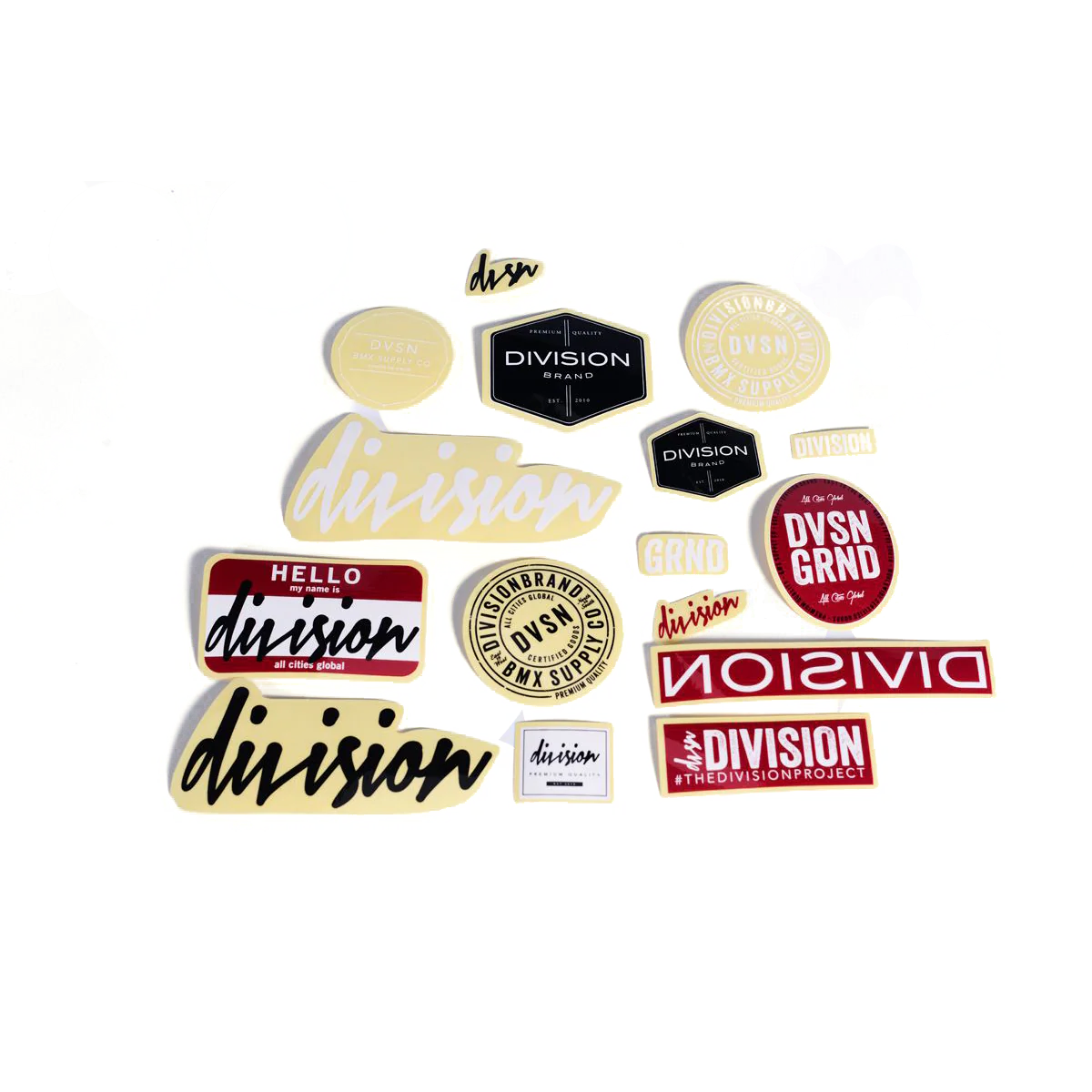 Division Sticker Pack