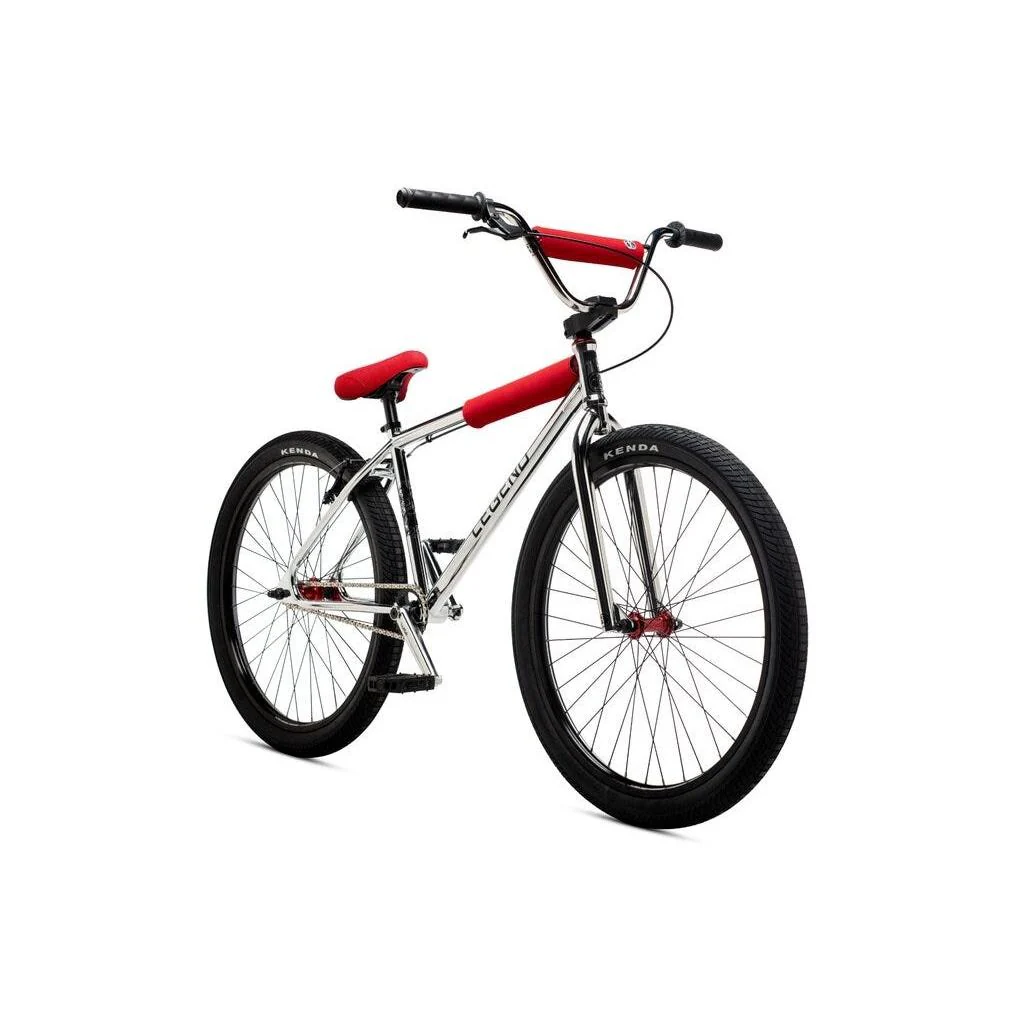 DK Legend 22.4 Inch TT BMX Cruiser Bike Chrome - Image 2