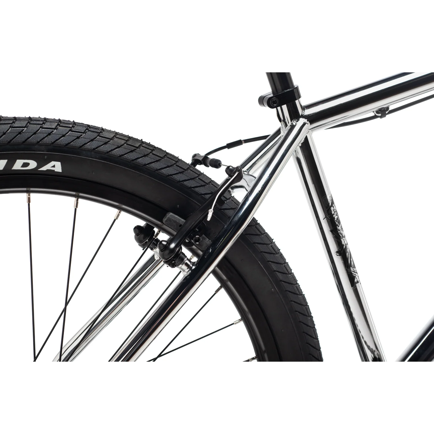 DK Legend 22.4 Inch TT BMX Cruiser Bike Chrome - Image 7
